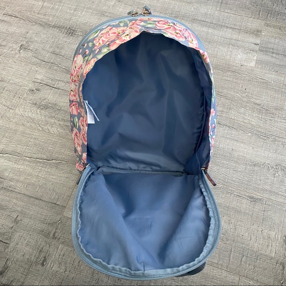 Cath Kidston Waxed Cotton Floral Laptop Backpack - Picture 6 of 13